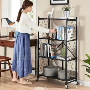 *#Carbon Coated Folding Kitchen Shelves*
Size:4 Layers
Bei:150,000