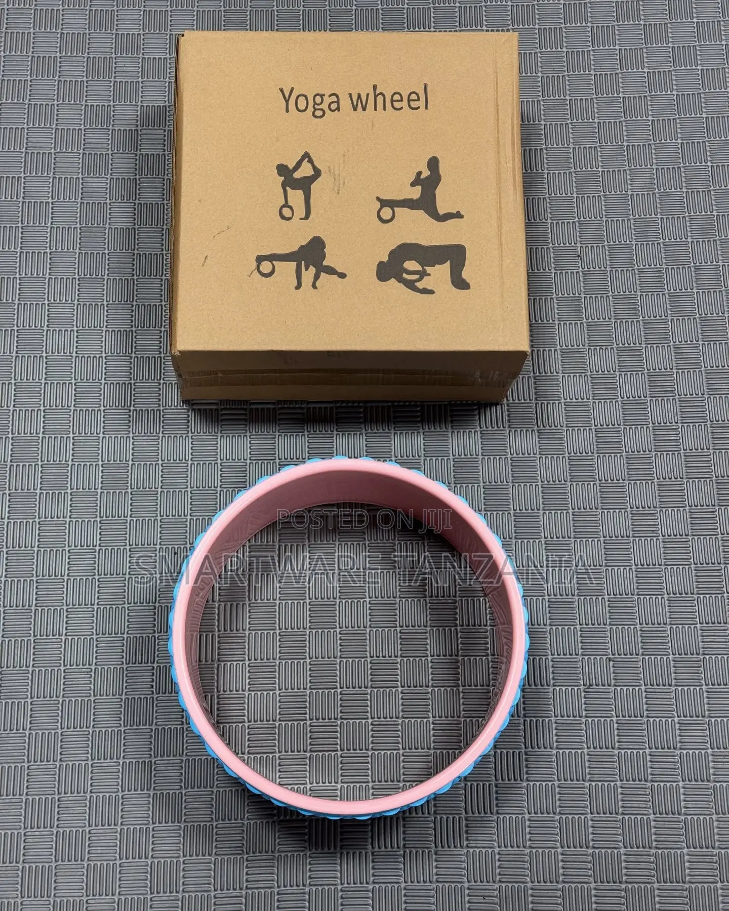 Premium Yoga Wheel Roller for Backbends and Flexibility Poses