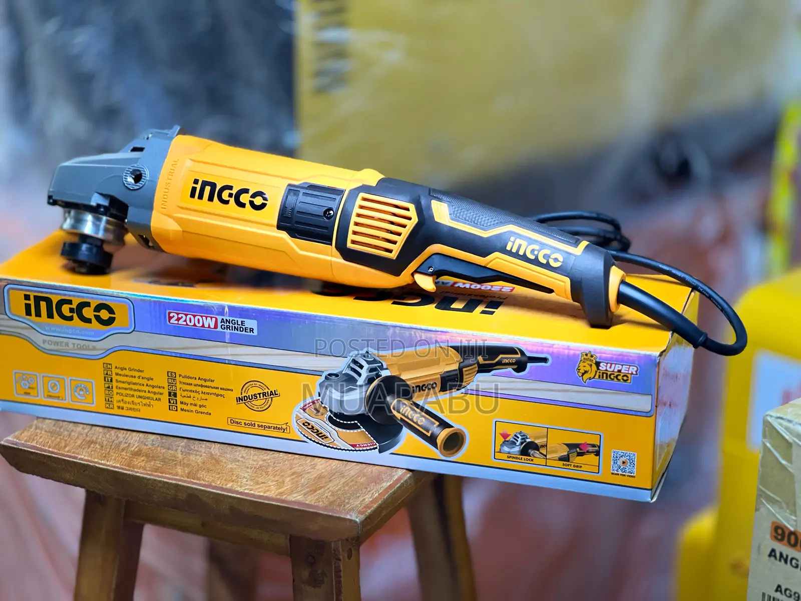 Ingco Angle Grinder 9” 2200w