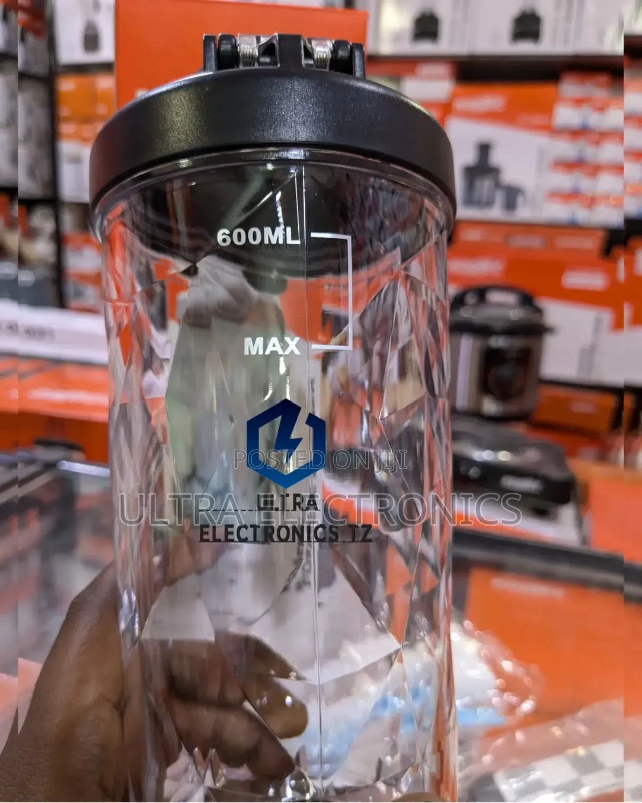 Kodtec Portable Rechargeable Blender/ Blenda Ya Kuchaji Yenye Holder