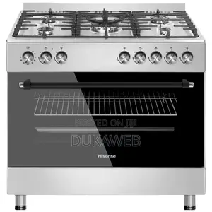Hisense Hf942gees 4-Burner Gas Electric Stove (Silver)