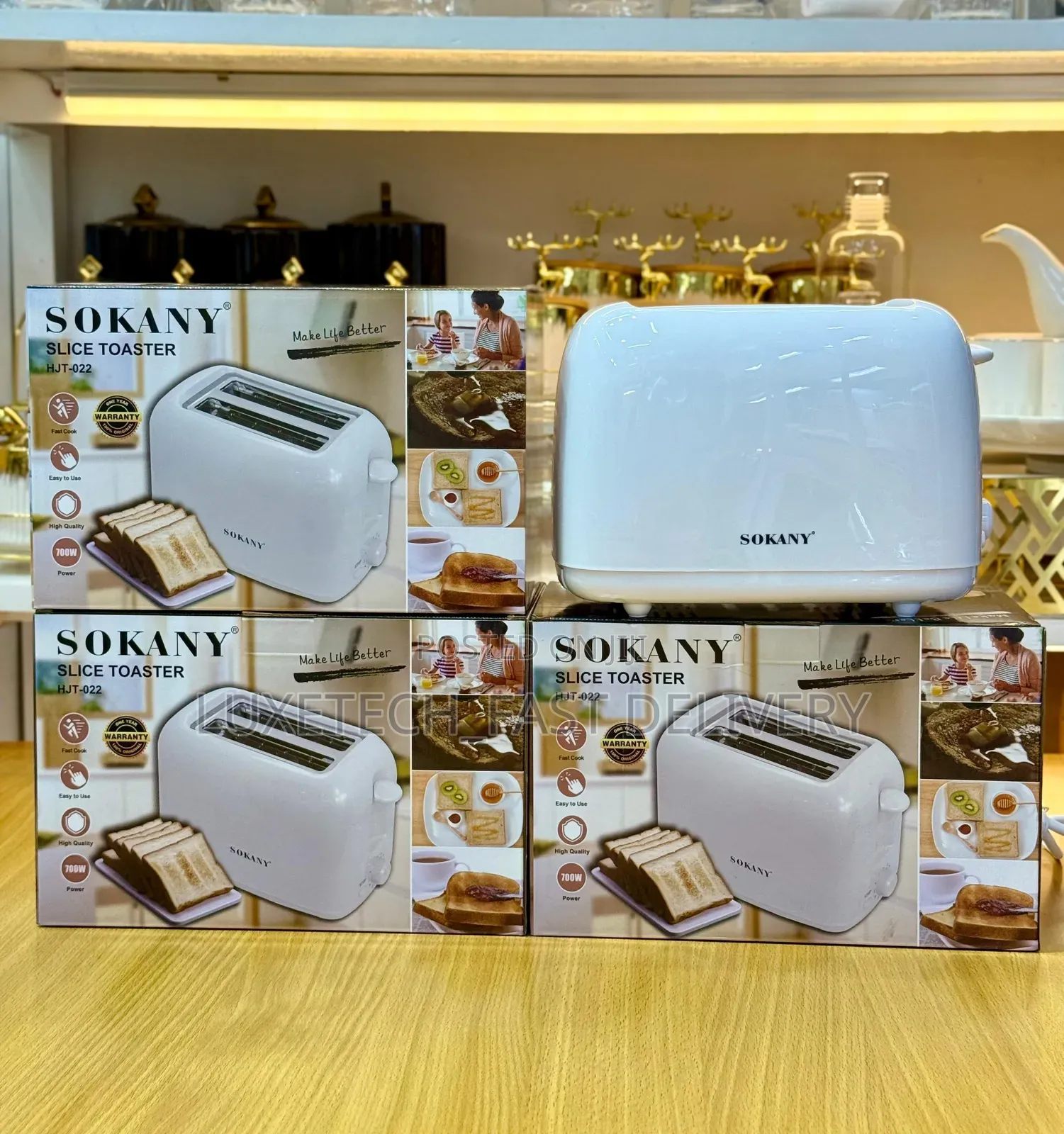 Sokany Bread Toaster 2-Slices