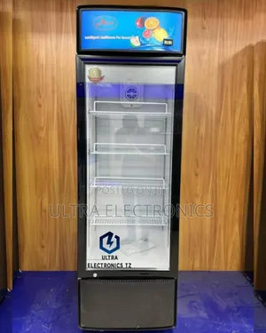 High Quality Aero Showcase Upright Fridge 
210 Litres