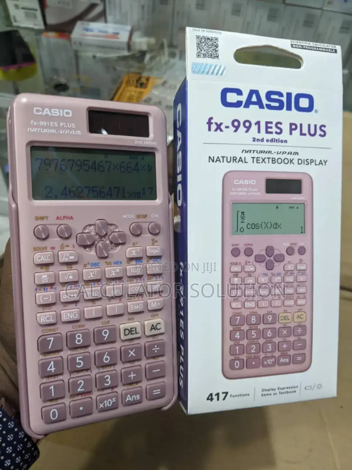 Casio Scientific Calculator Es Plus 2nd Edtn