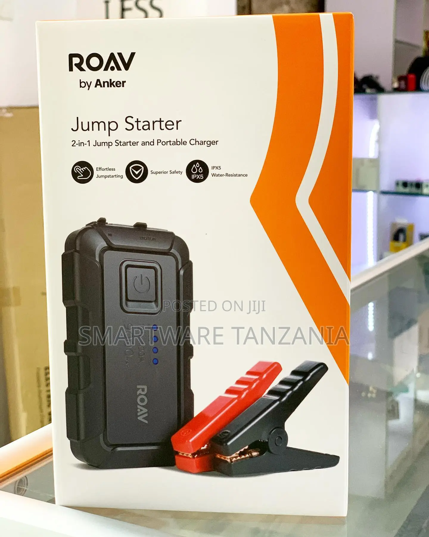 Roav Anker Jump Starter Portable Car Battery Charger Ipx5 2-in-1