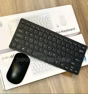 Wireless Mini Keyboard Mouse Combo Set 2.4ghz Compact Office Gaming