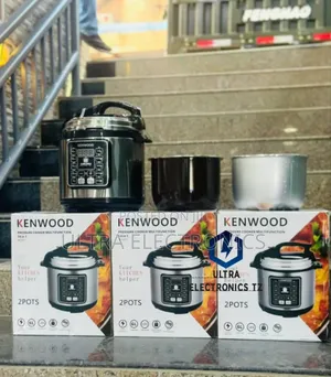 Kenwood 10 in 1 Multifunction Pressure Cooker With 2 Cooking Pots