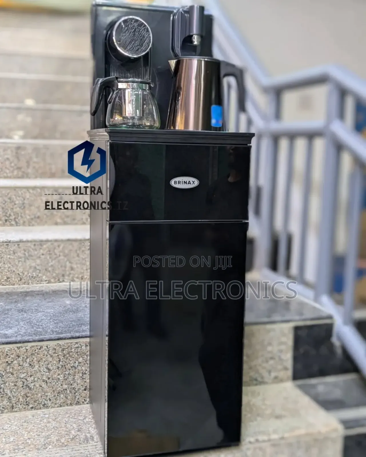 Brinax Classic Bottom Loading Water Dispenser With Stove/Cooker on Top