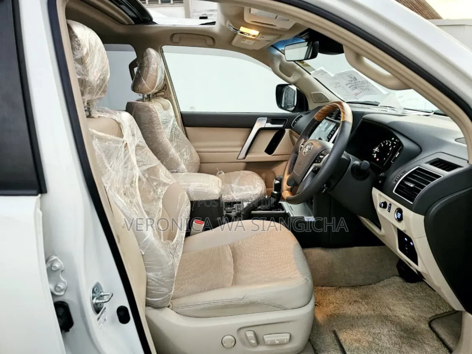 Toyota Land Cruiser Prado 2022 White