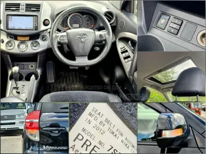 Toyota Vanguard 2012 Black
