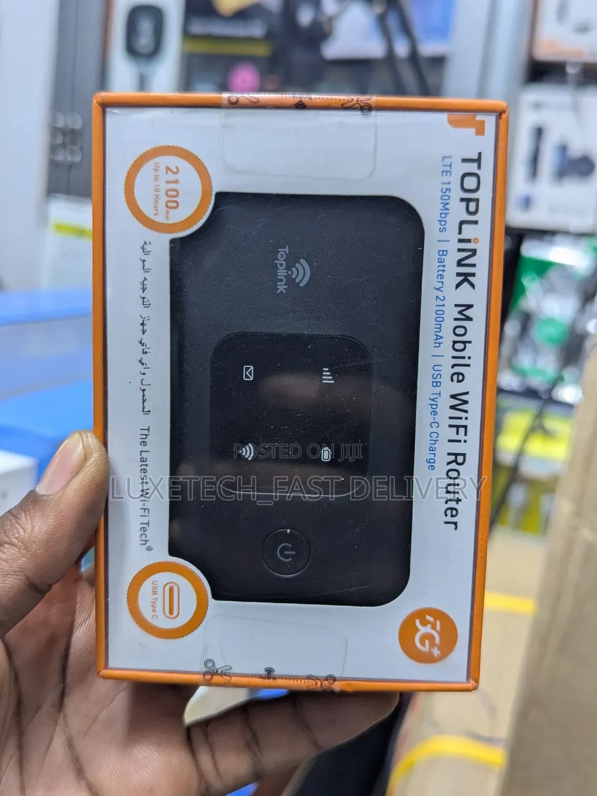 Toplink Mobile Wifi Router 12 Users 2100mah- Portable Mifi