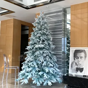 The Flocked Christmas Tree 1st Class (210cm)