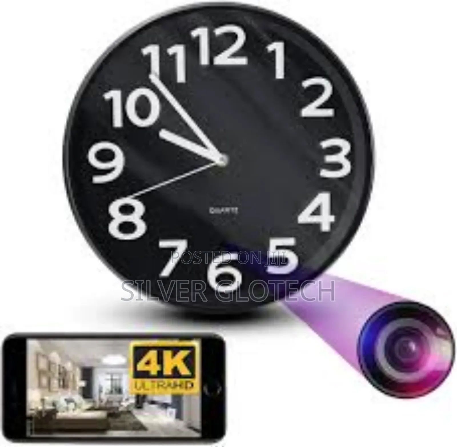 Clock Spy Security Wi-Fi Camera Hidden Camera