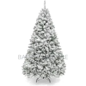 The 'snowdrift Elegance' Premium Flocked Christmas Tree