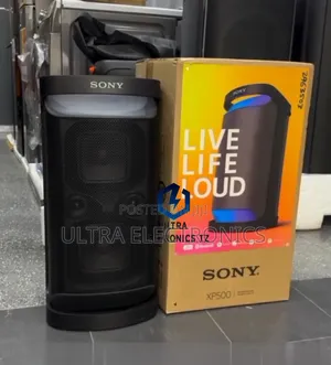 Sony Xp500 Powerful Party Speaker Rechargeable Crystal-Clear Audio