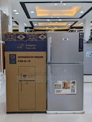 Fridge Uk Model:F 46 Capacity:108l Color: Silver Now Available