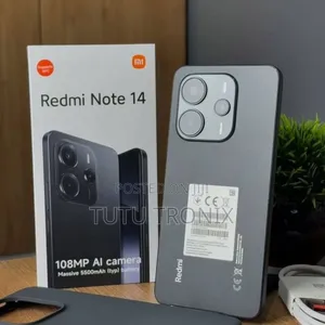 New Xiaomi Redmi Note 14 128 GB Black
