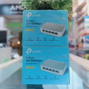 Tp-link Tl-sf1005d 5-port 10/100mbps Desktop Switch Plug Play