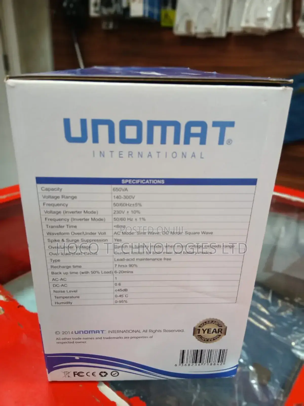 Unomat 650va