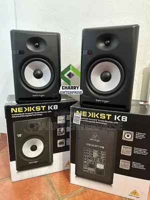 Behringer Nekkst Audiophile 8" Powered Studio Monitor Pair 150w