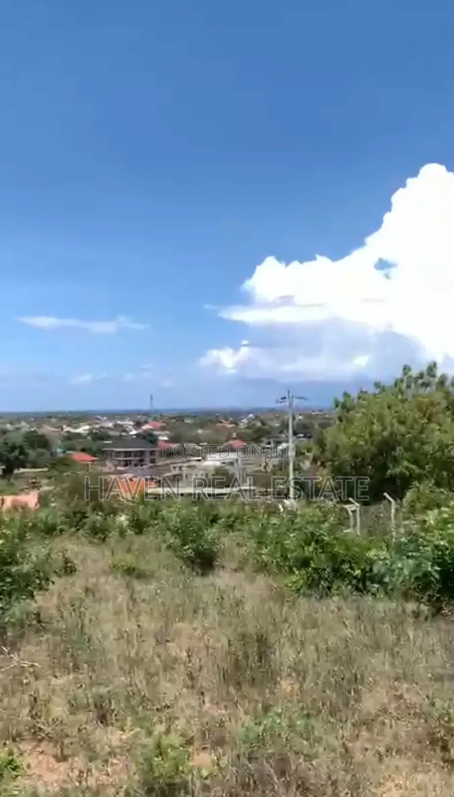 Sea View Plot for Sale at Bunju Beach