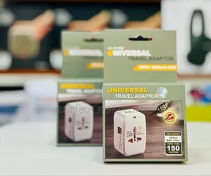 Universal Travel Adapter With USB Port (Surge Protector)
