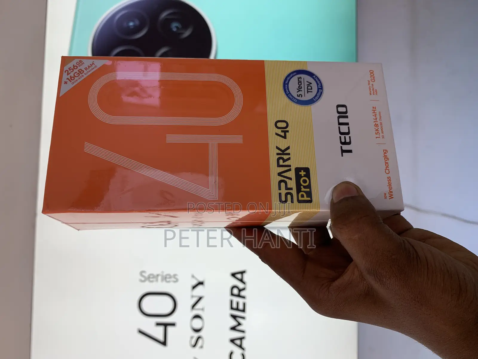 New Tecno Spark 40 Pro+ 256 GB White