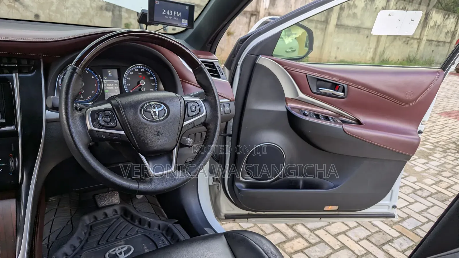 Toyota Harrier 2015 White
