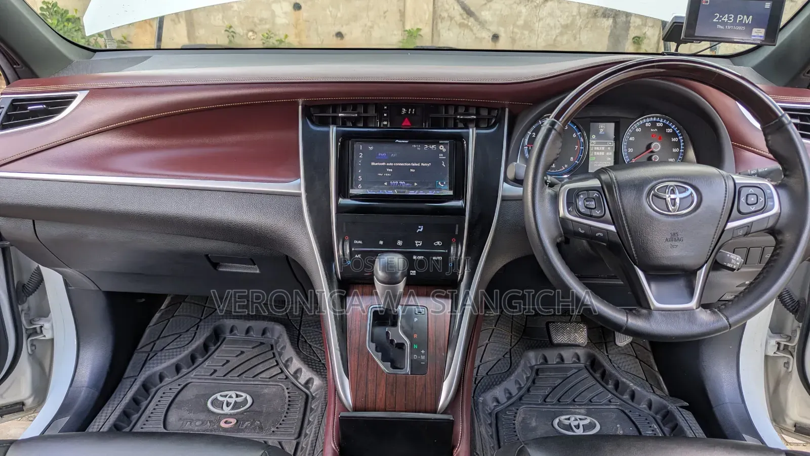 Toyota Harrier 2015 White