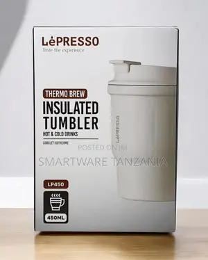 Lepresso Lp450 Thermo Brew Insulated Tumbler 450ml Hot Cold