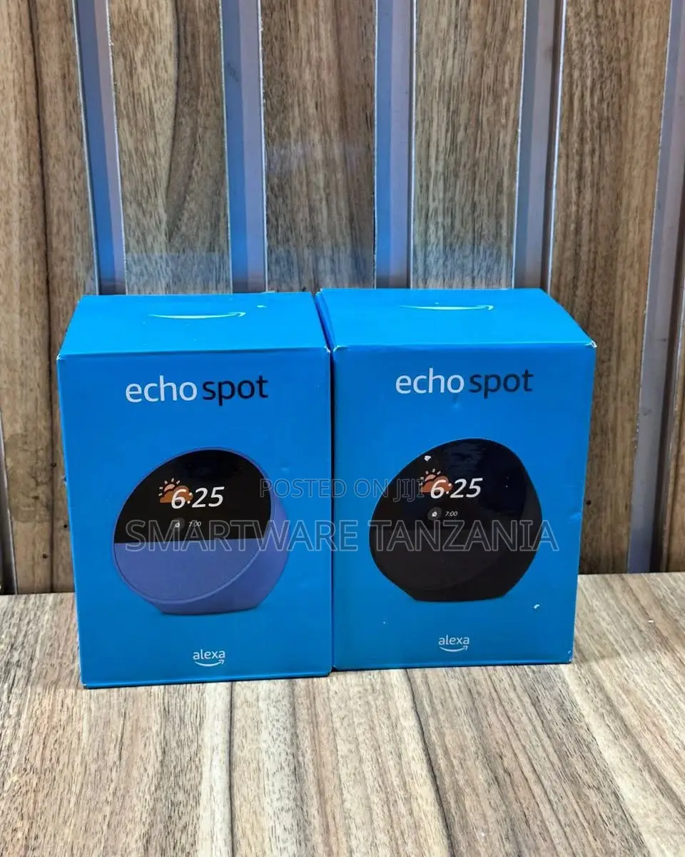 Amazon Echo Spot Smart Display With Alexa Voice Control Alarm Clock