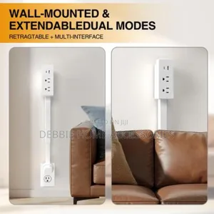 180-degree Rotating Electrical Outlet Extender.
