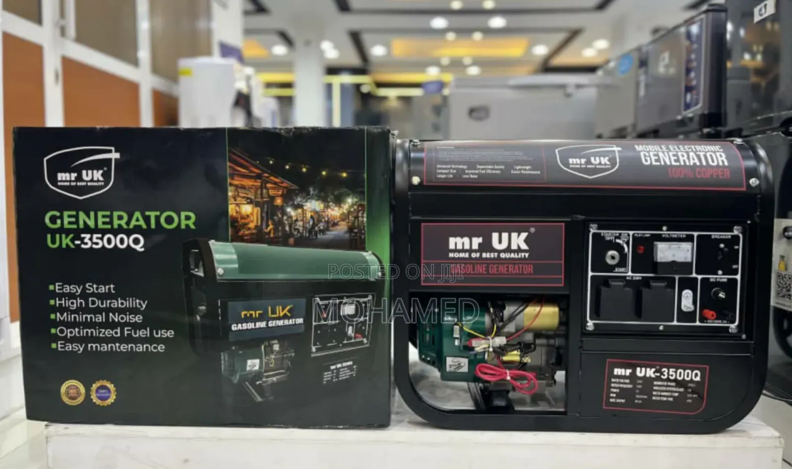 Mr Uk Generator 3500q 2.8kva