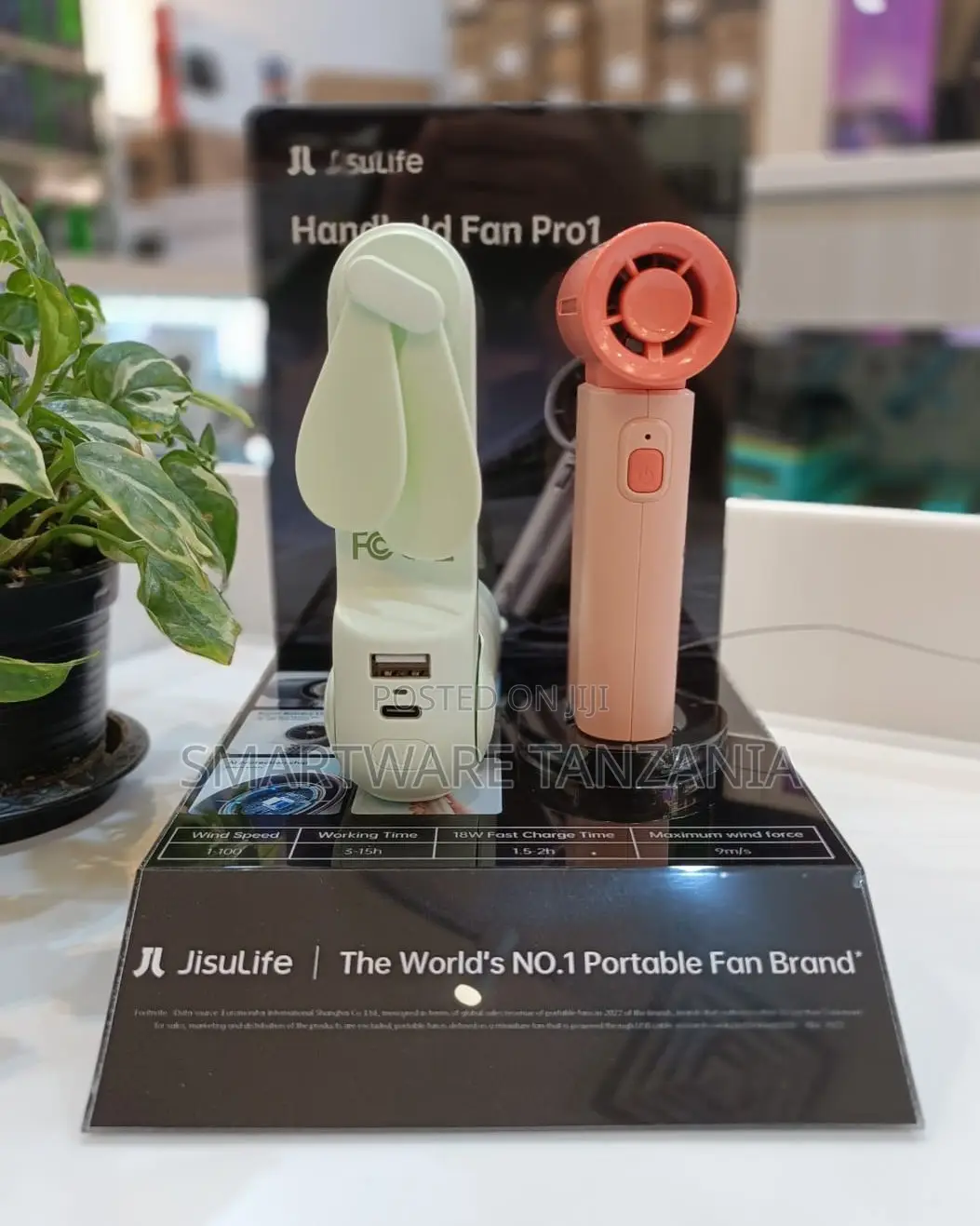 Jisulife Handheld Fan Pro1 Portable Rechargeable Cooling Device