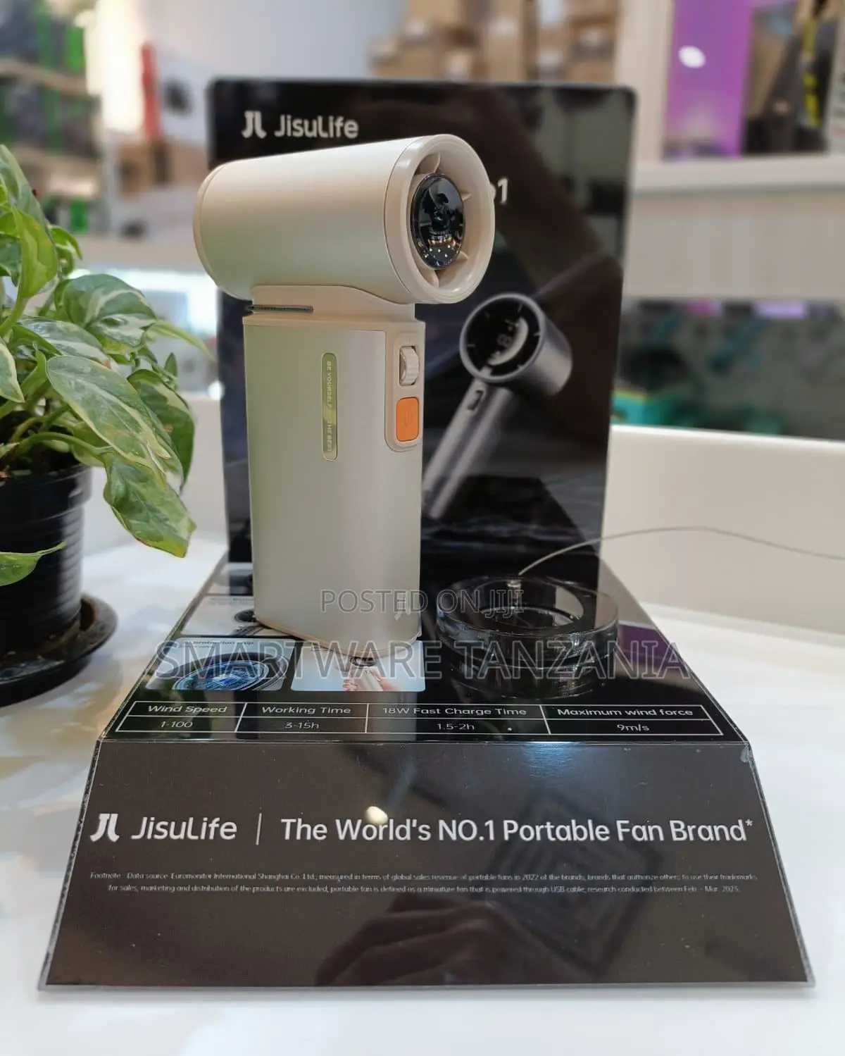 Jisulife Mini Portable Fan Handheld Usb Rechargeable Travel Cooler