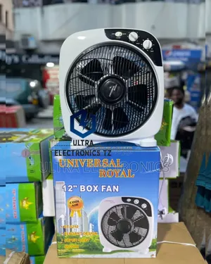 Universal Royal High Quality Box Fan Size 12"