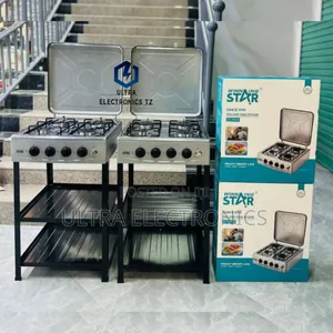 Winning Star. Gas Cooker With Stand Lid