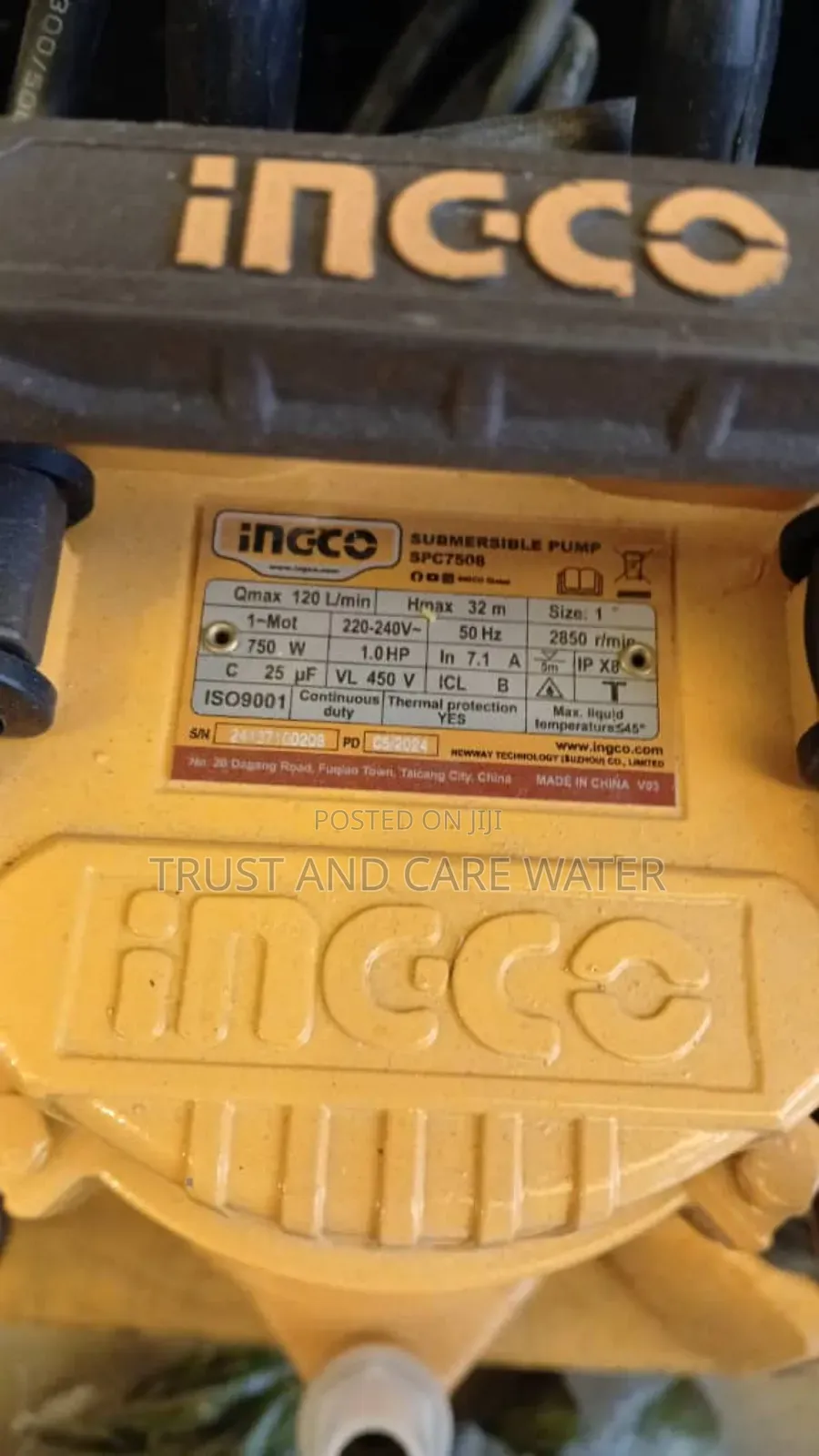 Incco Water Pump 1hp
