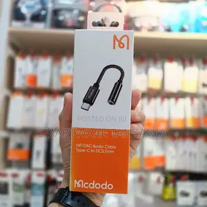 Mcdodo Type-c To 3.5mm Audio Adapter Cable Dac Chip Headphone Jack