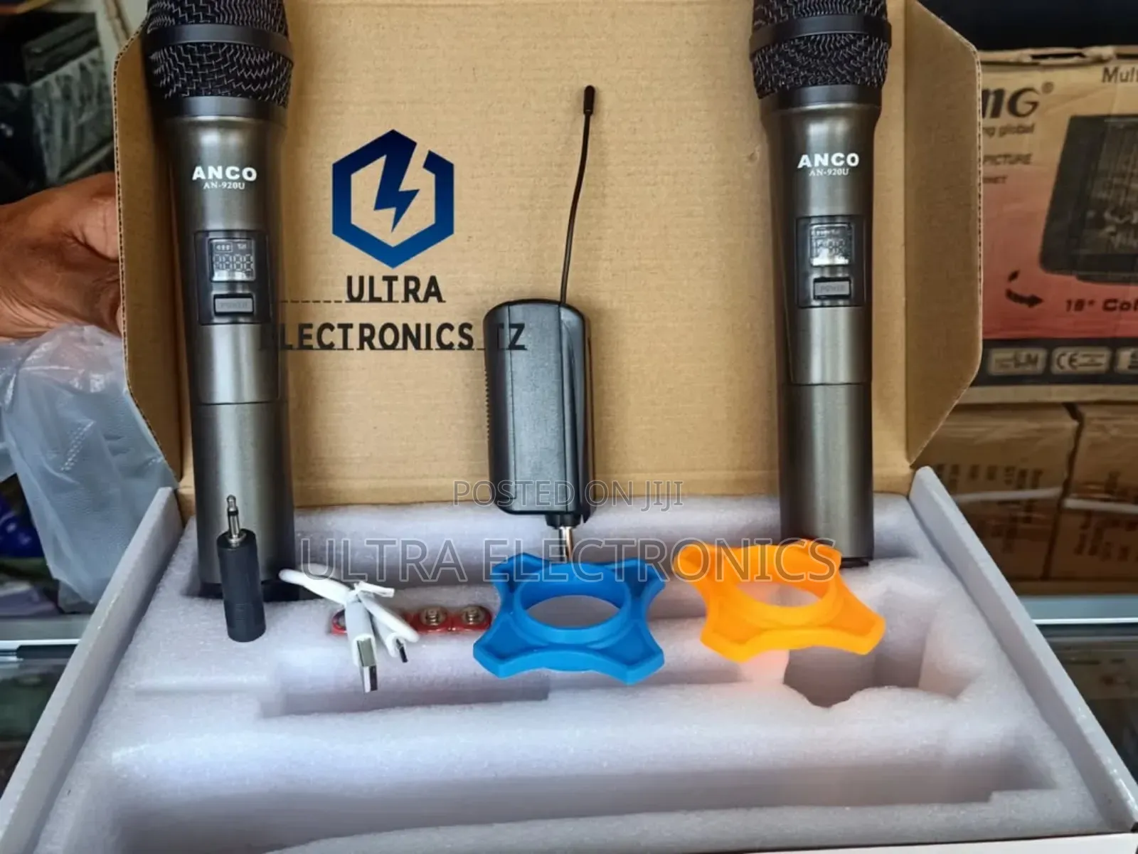 Anco Wireless Professional Universal Double Microphone / Mic