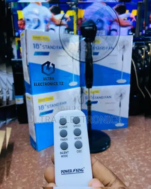 Powerking Stand Fan With Remote