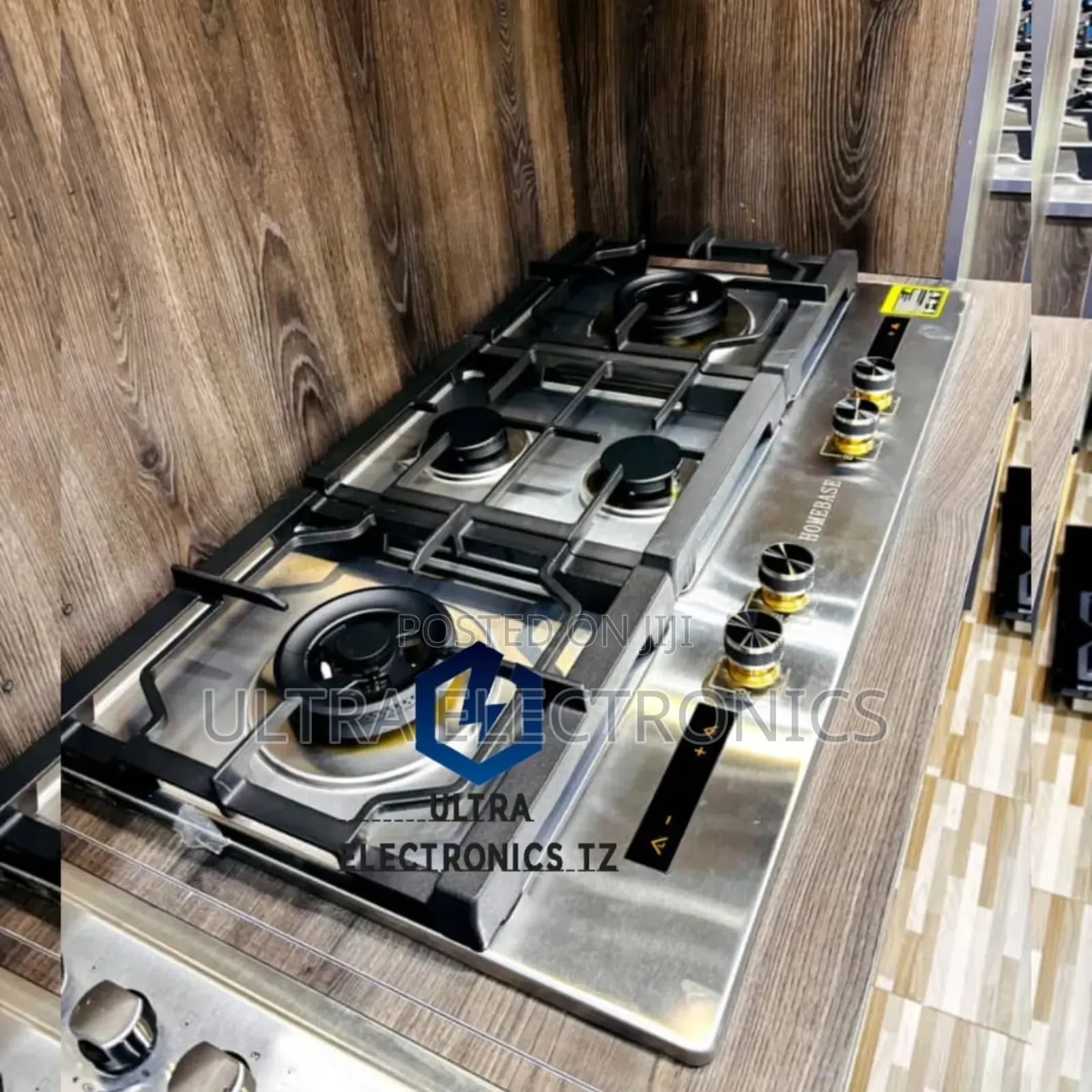 Homebase Pro Gas Hob/ Built -in Gas Cooker  Hb-23b. 90cm Pr0-Hob