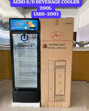 Aero Double Door Beverage Cooler/ Showcase FridgeCapacity :- 200l