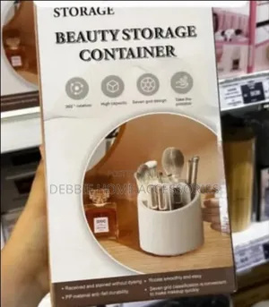 360° Rotating Makeup Brush Storage Box