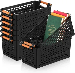 Plastic Storage Basket for Organizing-3pcs