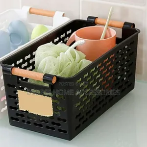 Plastic Storage Basket for Organizing-3pcs