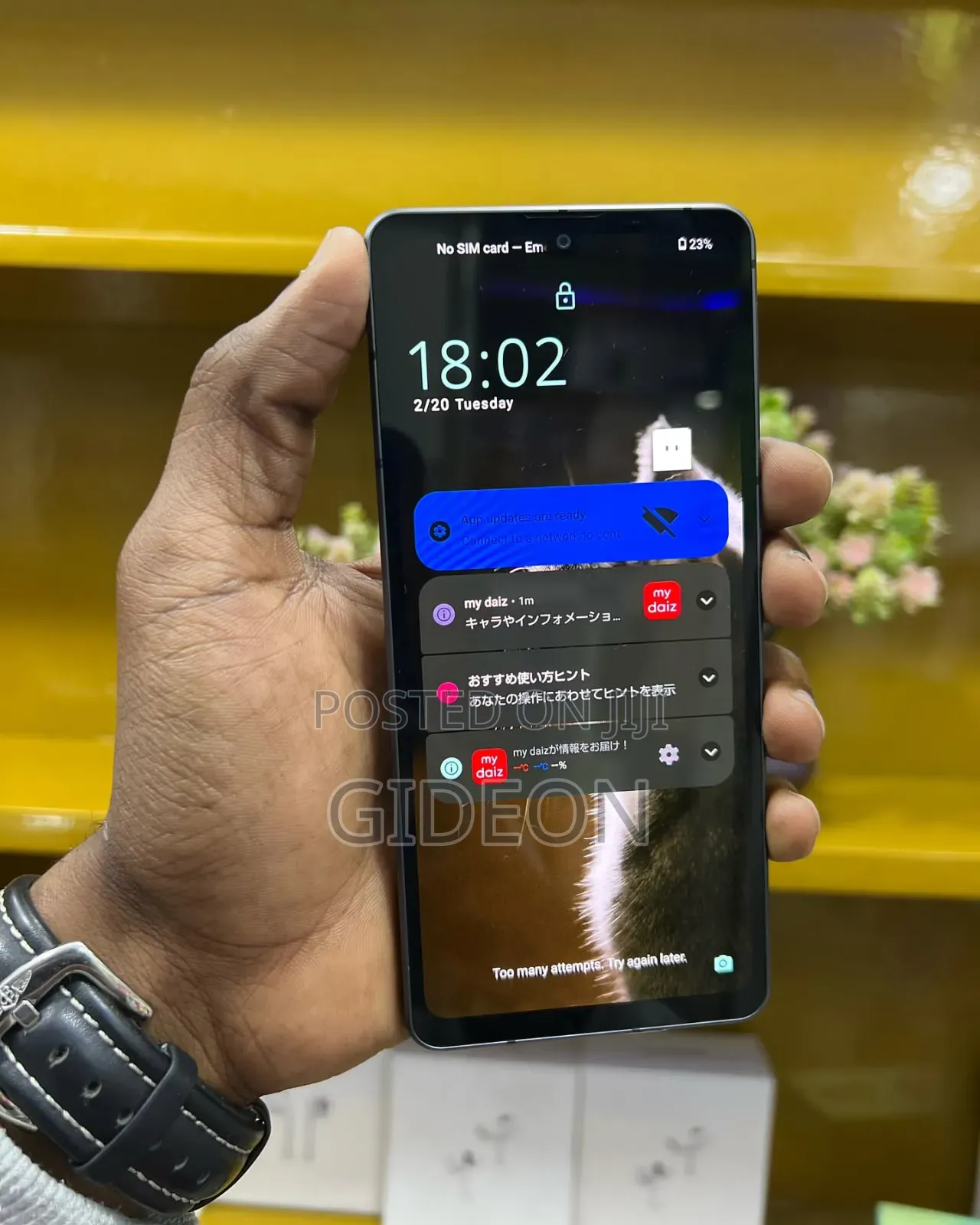 Sharp Aquos sense7 plus 128 GB Black