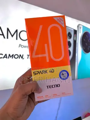 New Tecno Spark 40 128 GB Black