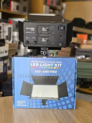 Led-680 Pro Video Light Kit 40w Adjustable Brightness Photography