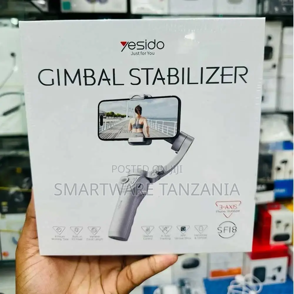 Yesido 3-Axis Gimbal Stabilizer Sf18 Smartphone Video Stabilizer